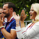 28 - 30 July: The Crown Prince and Crown Princess watch Norwegian athletes perform in many different disciplines (Photo: Heiko Junge, NTB scanpix)